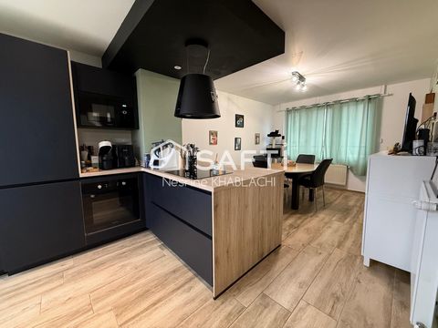 Maison mitoyenne 70m2 2ch, terrasse, jardin sur 200m2 de terrain