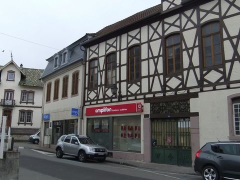 Bas-Rhin (67), à vendre ERSTEIN immeuble (Logements et commerces)