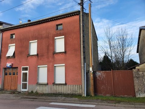 Dpt Vosges (88), à vendre proche de CONTREXEVILLE maison P6 avec grand garage et terrain de 320m²