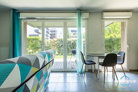 Dpt Haute Garonne (31), à vendre appartement T2 de 45,47 m² - Terrain de 125 - Plain pied