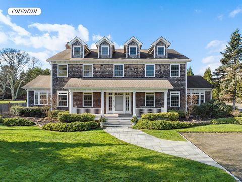 Welcome to 15 Bridle Path in Remsenburg - an exceptional 7 bedroom, 9.5 bath estate situated beyond a gated entry. This 6,500 square foot, cedar shingled, traditional home sits gracefully on an expansive 2.3-acre flag lot, offering unparalleled priva...
