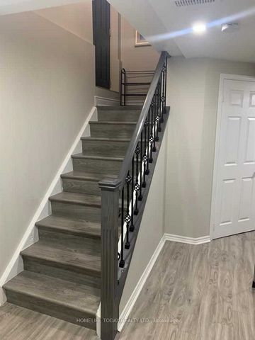 Brand New Never lived-in 2 beds 1bath Basement apartment On A Quiet Family Friendly Hood In Jerome Hamilton. Many Upgrades! Upgraded Hardwood Flooring With Upgraded Kitchen, Close to shopping plaza and parks. It's a minute walk to the bus stop and mi...
