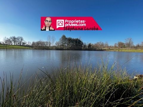 Stéphane LAROBE offers you 20 minutes from Moulins this stocked pond of 1.2 ha on a total plot of 1.47 ha. Spring and runoff feeding, 4.50 m depth at the, easy access. Fish present: carp, pike, roach, tench, bleak, gudgeon. Come and spend weekends wi...