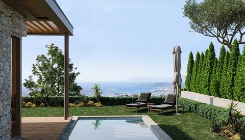 Panoramic Sea View Villas with a Private Pool in Bodrum Konacık Detached villas are located in Muğla Bodrum Konacık. Bodrum is one of Turkey's important tourist spots, hosting thousands of local and foreign visitors every year with its beautiful beac...