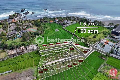 Rara oportunidad inmobiliaria en Bali: 150 metros cuadrados de terreno de propiedad absoluta de primera calidad cerca de la playa de Cemagi Precio en IDR 1.3 mil millones / son (negociables) Precio total: 1,950,000,000¿Está buscando un pedazo de para...