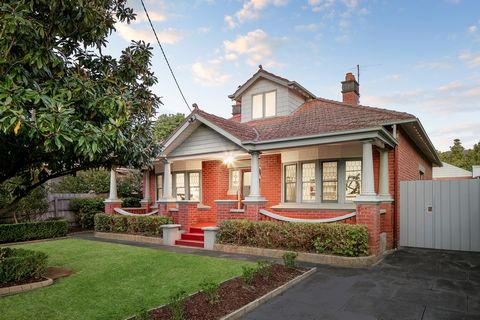 Awash with natural light and proportioned for family life, this double story, four bedroom, two bathroom California Bungalow is a radiant period classic, tastefully renovated and extended to merge its exquisite circa-1930 character with a vibrant con...