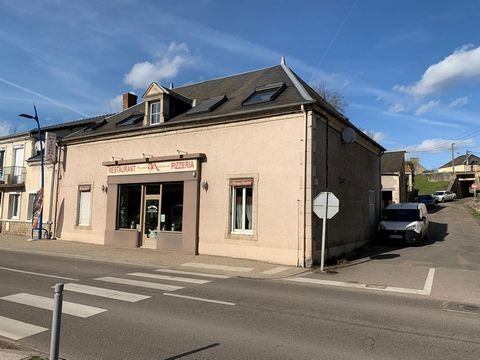 Bel immeuble situé en face du canal du nivernais proche des écoles, commerces et gare SNCF comprenant au rez de chaussée: salle de restaurant, un grand volume où se trouvaient les cuisines et la plonge, sanitaires indépendants, dépendances attenantes...