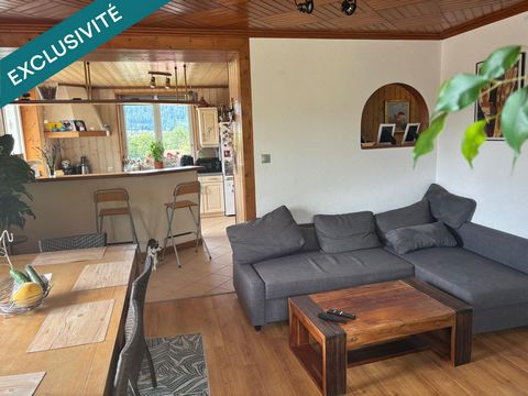 Belle appartement T4 très lumineux de 90m2 garage,cave et terrain 245000€