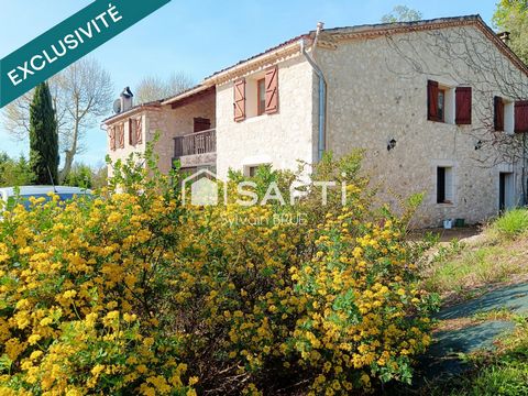 Authentique bâtisse en pierre avec vue imprenable
