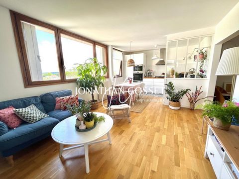 Andrésy: Appartement 4 pièces-75m2 avec balcon