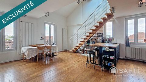 Grand duplex moderne, spacieux et lumineux