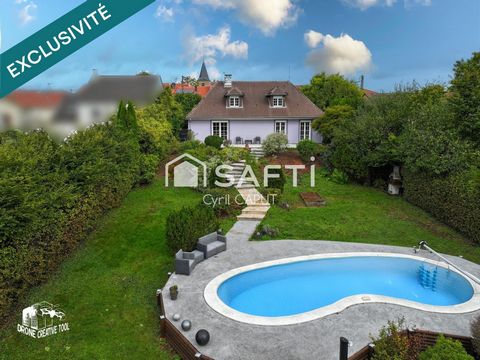 Belle individuelle 5 chambres sur 17 ares, piscine