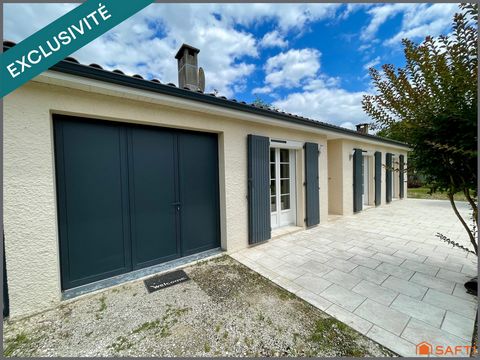 Charmant pavillon plain-pied, 3 chambres, belle pièce de vie, terrasse, garage et jardin entièrement clos.