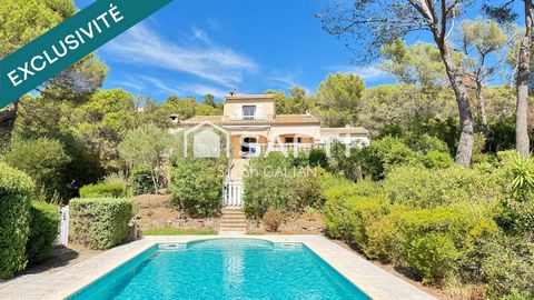 Villa à rénover, vue exceptionnelle, calme absolu.