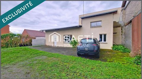 Maison de 70 m2, 2 chambres, sur 500 m2 de terrain...