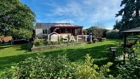 Belle opportunité à saisir Maison plain-pied de 112,95 m² édifiée sur sous-sol total avec un terrain de 1 540 m² sans vis à vis