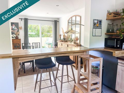 GOUESNOU – Secteur Kergaradec/Brest : Charmante maison familiale avec 3 chambres, garage et TRAM à proximité