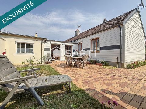 Plain-pied pratique avec jardin clos à Péronne