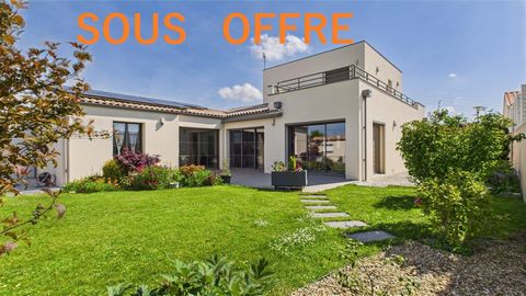 Maison contemporaine 162M2, 3 chambres, jardin, garage 29M2