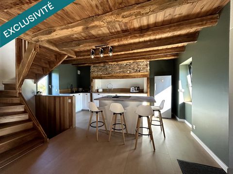 MAISON A VENDRE EN PIERE REFAIT A NEUF